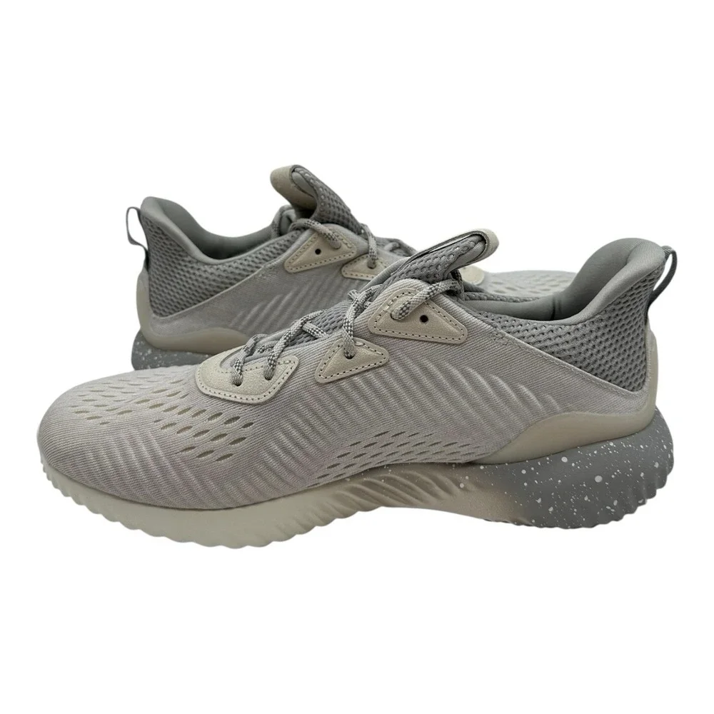 Adidas Reigning Champ x Alphabounce Shoes Mens Sz 9.5 Chalk Grey Sneakers CG5328